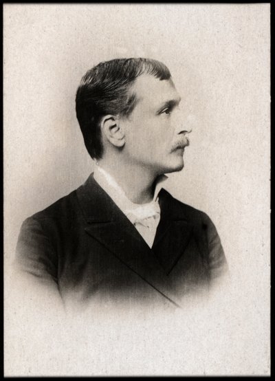 Porträt von Georges Courteline (1858-1929), französischer Dramatiker und Romanautor von French Photographer